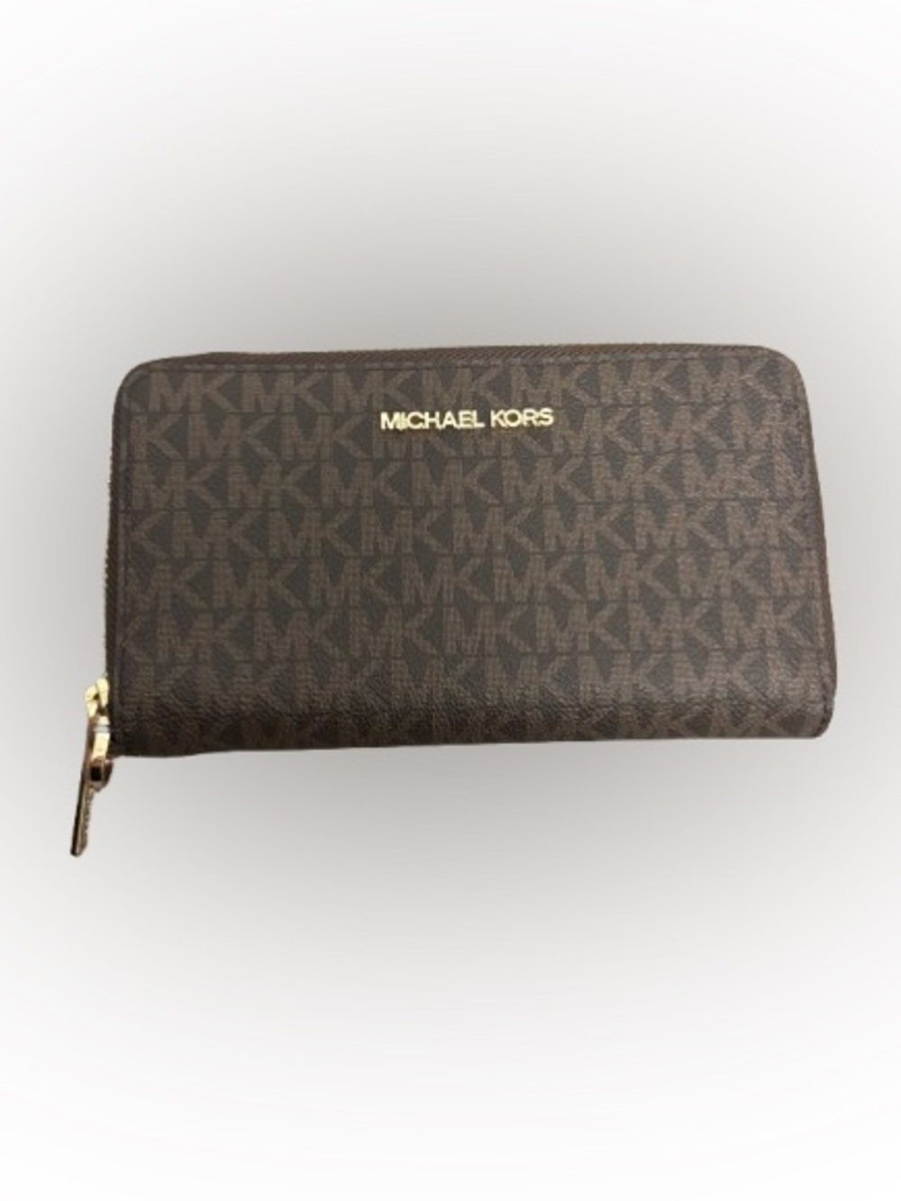 Michael Kors Jet Set Wallet, Large - Brown NWOT